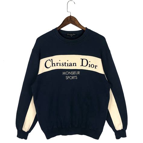 sweatshirt christian dior|christian dior sweaters for men.